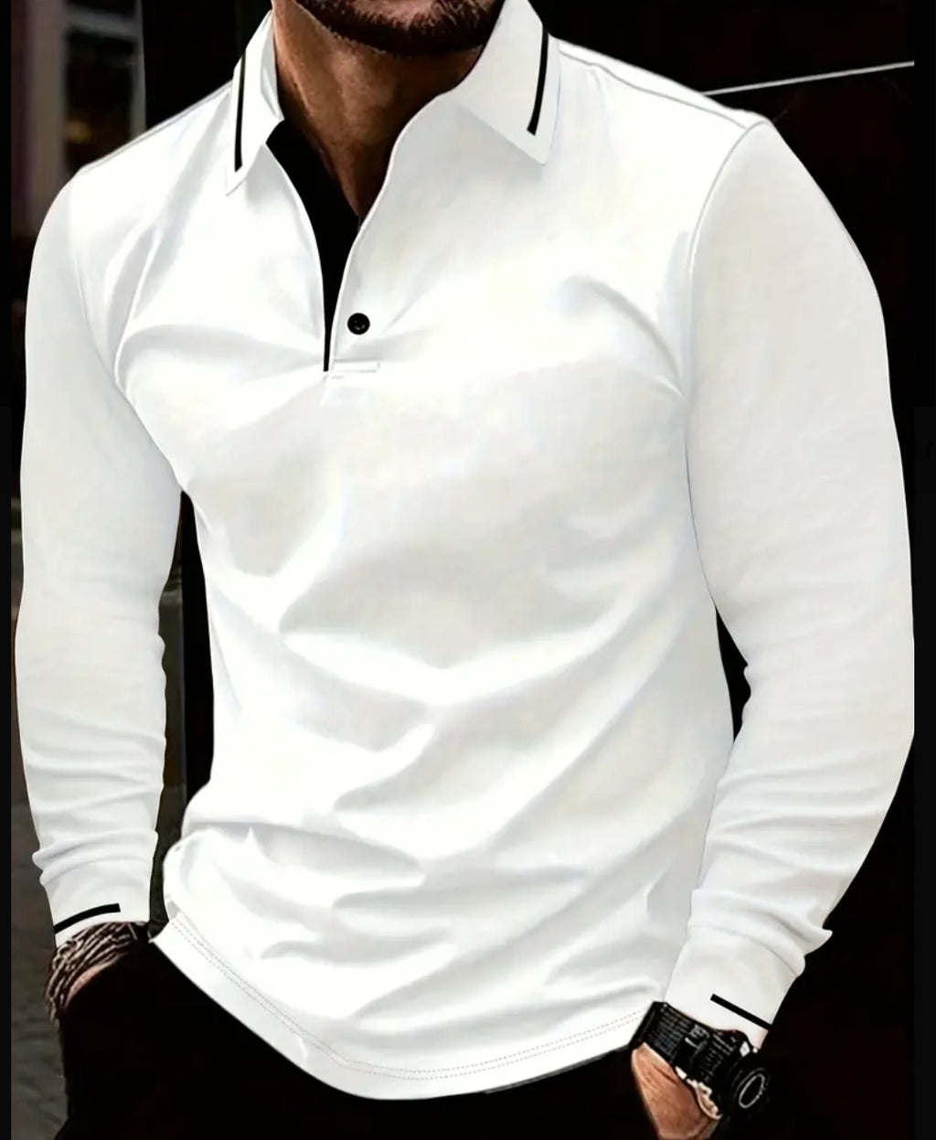 Polo George Marian™ Classic Fit – Maniche Lunghe